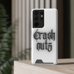 Crashoutz Phone Case With Card Holder