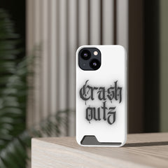 Crashoutz Phone Case With Card Holder