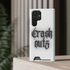 Crashoutz Phone Case With Card Holder