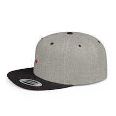 Crashoutz Embroidered Flat Bill Snapback