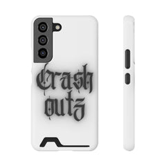 Crashoutz Phone Case With Card Holder