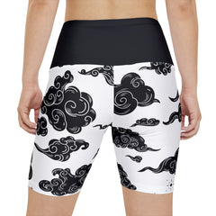 Crashoutz Cloudz Women's Workout Shorts