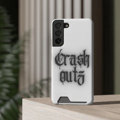 Crashoutz Phone Case With Card Holder