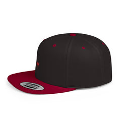 Crashoutz Embroidered Flat Bill Snapback