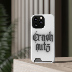 Crashoutz Phone Case With Card Holder