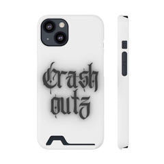 Crashoutz Phone Case With Card Holder