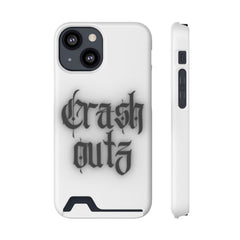 Crashoutz Phone Case With Card Holder