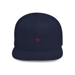 Crashoutz Embroidered Flat Bill Snapback