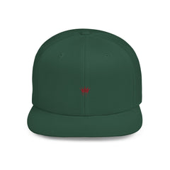 Crashoutz Embroidered Flat Bill Snapback