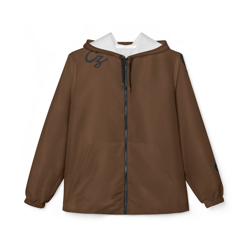 Crashoutz Dark Brown Windbreaker