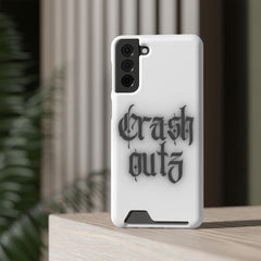 Crashoutz Phone Case With Card Holder