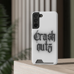 Crashoutz Phone Case With Card Holder