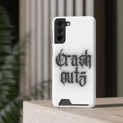 Crashoutz Phone Case With Card Holder