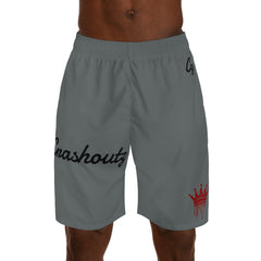 Crashoutz Gray Jogger Shorts