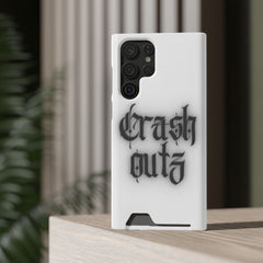 Crashoutz Phone Case With Card Holder