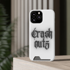 Crashoutz Phone Case With Card Holder