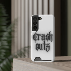 Crashoutz Phone Case With Card Holder