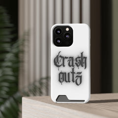 Crashoutz Phone Case With Card Holder