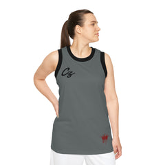 Crashoutz Gray Basketball Jersey