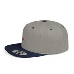 Crashoutz Embroidered Flat Bill Snapback