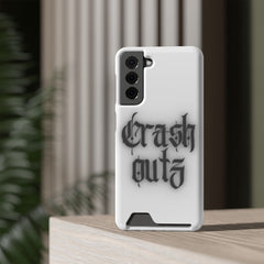 Crashoutz Phone Case With Card Holder