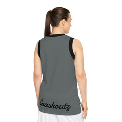 Crashoutz Gray Basketball Jersey