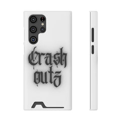 Crashoutz Phone Case With Card Holder